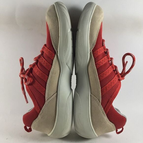 Slam made in Italy shoes lace up sneakers red size EU 41 womens 11 mens 8 - Picture 5 of 8